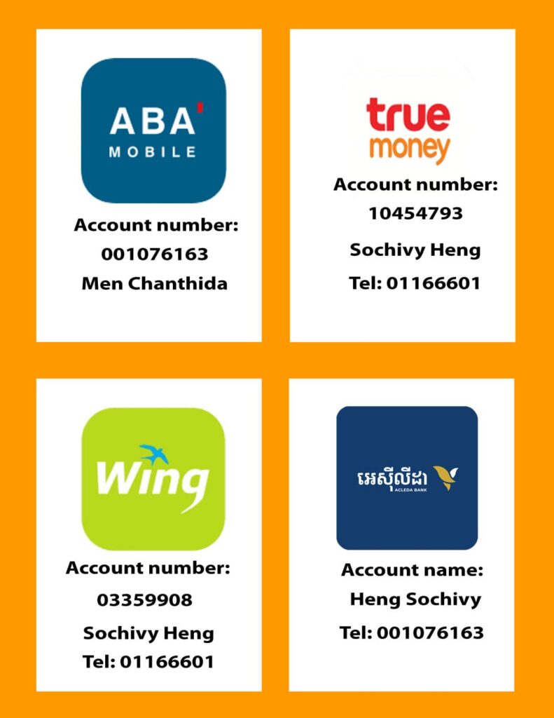 method of payment
